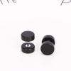 Wooden Stainless Steel Double Sided for Men Women Body Jewelry Barbell Ear Stud Anti-Allergic