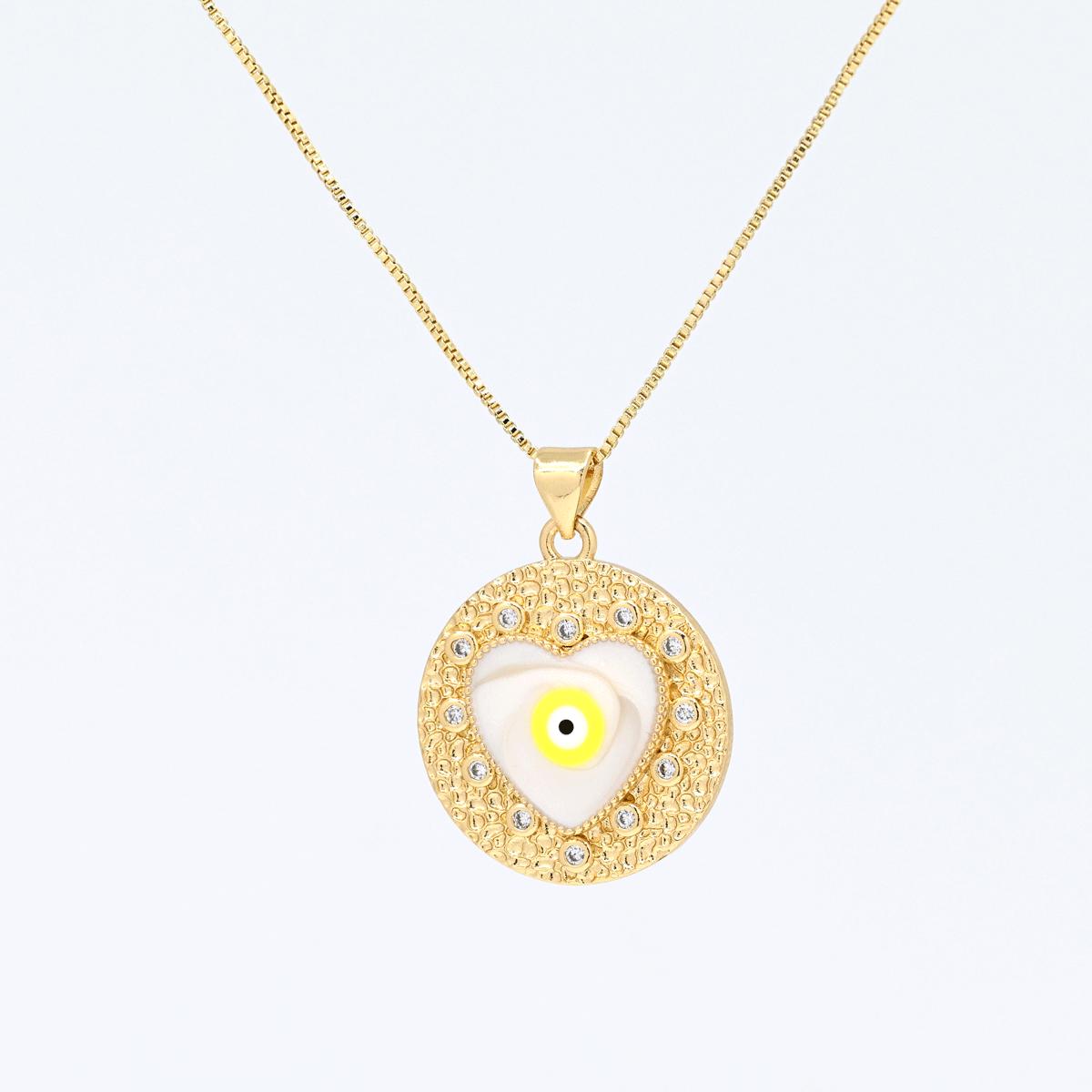 Ретро-ожерелье с подвеской Глаз Дьявола Pendant Only
