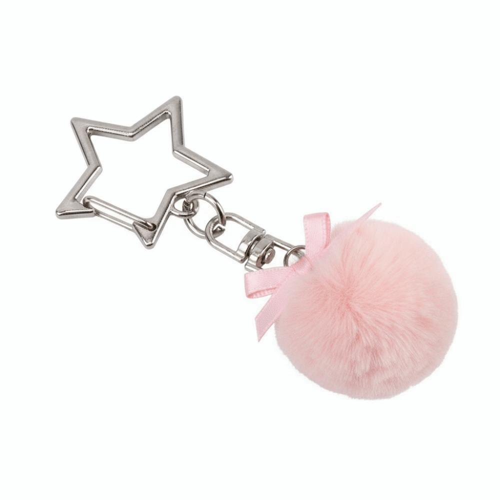 10pcs New Zinc Alloy Star Keyring Pendant Hollow Design DIY Crafts Key Chain Key Ring Hanging Buckle Multi-purpose Lobster Clasp