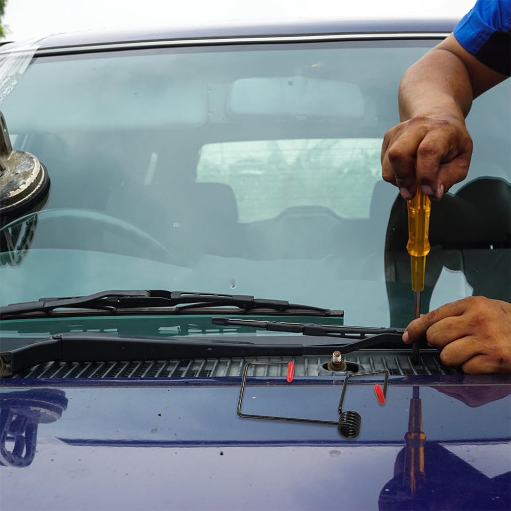 DOITOOL Resorte de Presión del Brazo del Limpiaparabrisas Asistente de Limpiaparabrisas Resortes de Asistencia Herramienta de Reemplazo Mejora el Rendimiento del Brazo para una Visibilidad Clara en Lluvia y