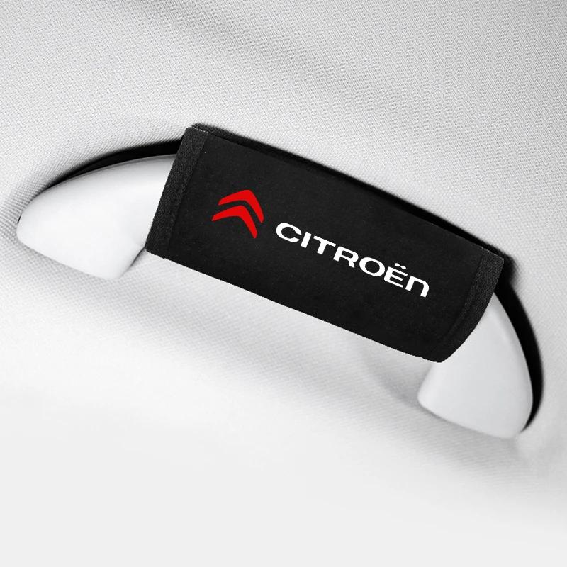 for Citroen C1 C2 C3 C4 C5 C6 C8 C4L DS3 Car Interior Door Handle Cover Soft Plush Armrest Handle Protector cover Accessories aia256