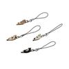 Charms Telephone Chain Metal Phone Lanyards Cat Phone Strap Mobile Phone Strap Phone Hanging Charms
