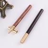 Rosewood Signature Sandalwood Ballpoint Pen with Brass & Laser Logo
