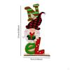 Christmas Wooden Letter Ornament Decoration Craft Gift Decorative Tabletop for