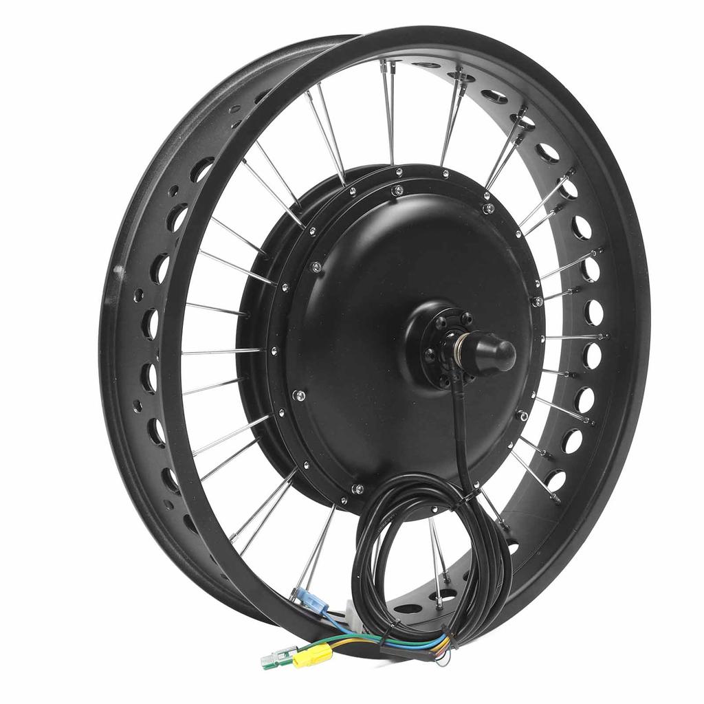 Electric Bike Conversion Kit for 20inch Front Wheel Color Screen Low Noise Brushless Motor 48V