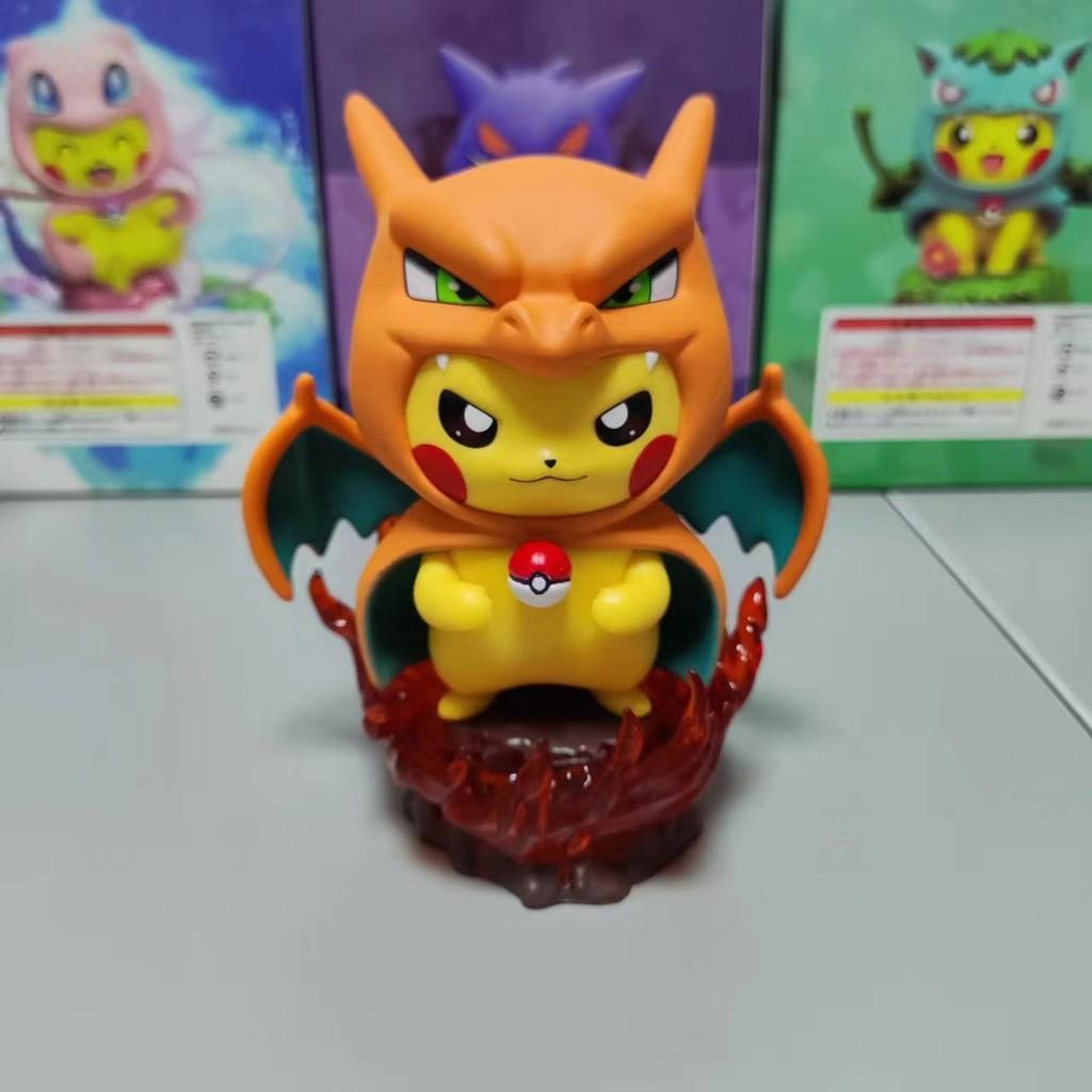 Anime 13cm Pikachu Action Figure Pvc Model Cartoon Decoration Kids Gift