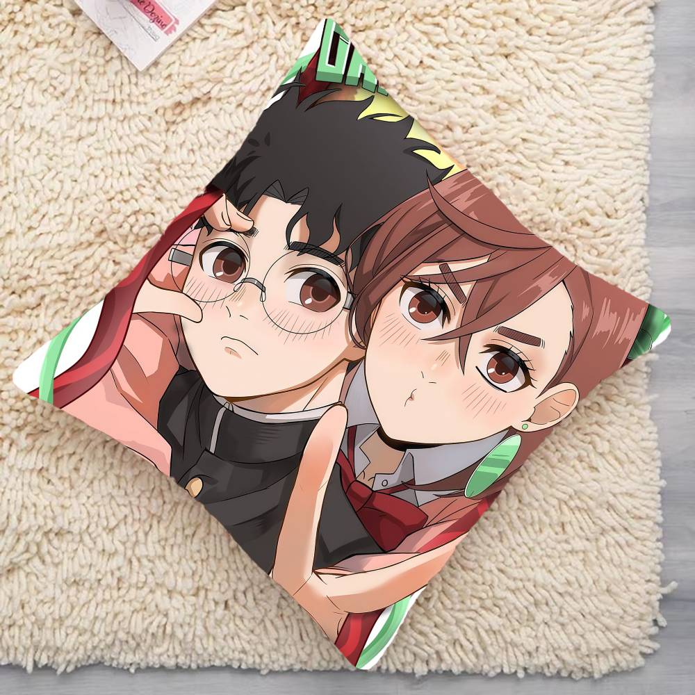 ANIME D-Dandadans CLASSIC  Pillowcases Cushion Covers Living Room Sofas Home Decor Gifts