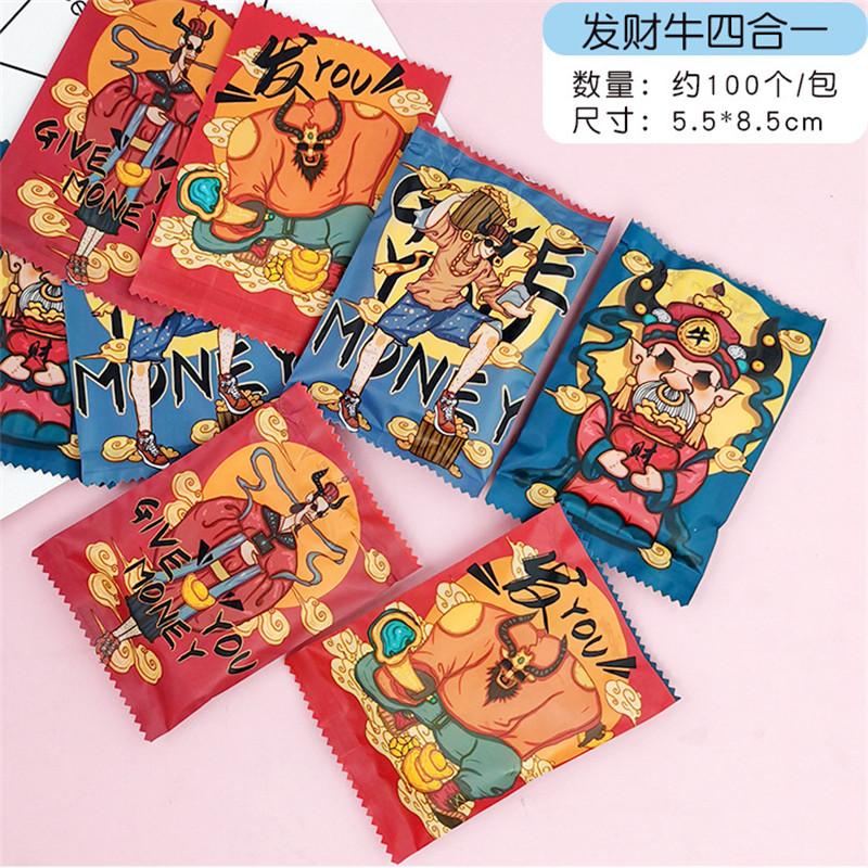 

100 шт. конфет шоколадное печенье машина запечатывания упаковка нуга выпечка печенье рождественские новогодние подарочные пакеты для вечеринок other