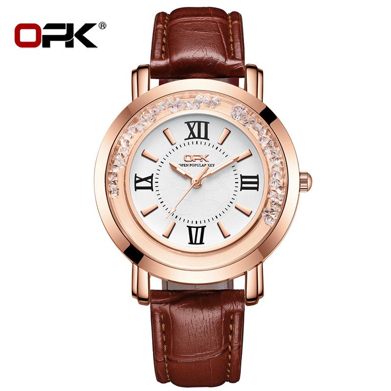 OPK Brand 8611 Watch Night Light Quartz Watch Women Watch