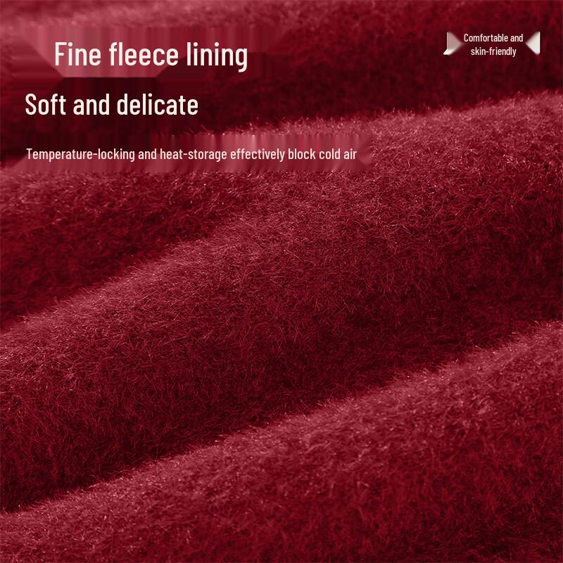 Warrior Men's Fleece-Lined Semi-High Collar Pullover Sweater