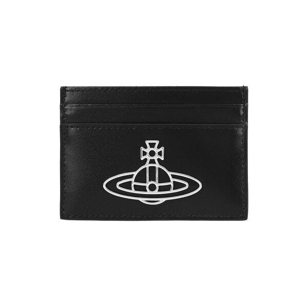 Vivienne Westwood Galleria 54030007w L0077 N401 Silk Leather Card Holder