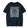 Summer Men's Casual Time Retro T-shirt Fashion Casual Loose Short-sleeved Cotton O-neck Printed European Size T-shirt