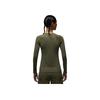 Jordan Casual Round Neck Long Sleeve T-Shirt Women Tops Army-Green FN5111-222