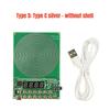 RDA5807M FM Radio DIY Kit 87-108MHz TDA2822 Amplifier Dual Power Micro USB Type C 3V 5V Soldering Practice Electronic Module
