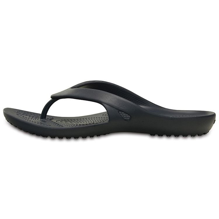 Crocs Kadee Lightweight Durable Sports Flip Flops Women Footwear Dark-Blue 202492-410 39-40