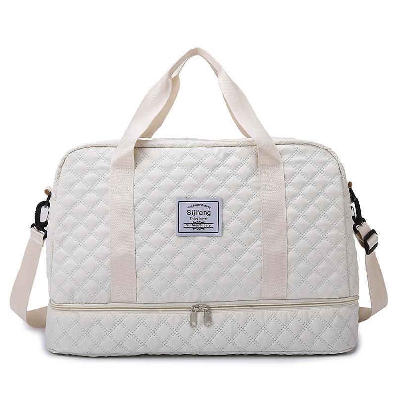 Large-capacity waterproof travel bag, business trip travel can be set, tie rod storage bag, hand luggage bag, moving and delivery bag.