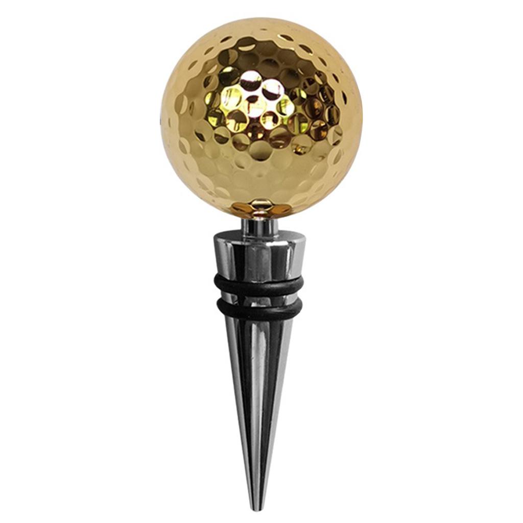 Stainless Steel Golfs Wine Preserver Present Unique Golfs Ball Design For Enthusiasts. Golfs Lovers Collection