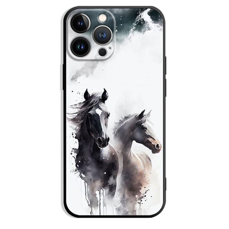 Pferd Handyhülle für iPhone Samsung Galaxy Redmi Xiaomi Oppo OnePlus Note SA 7 8 9 10 11 12 13 14 20 21 22 23 53 54 Pro Max Plus Ultra TPU Soft