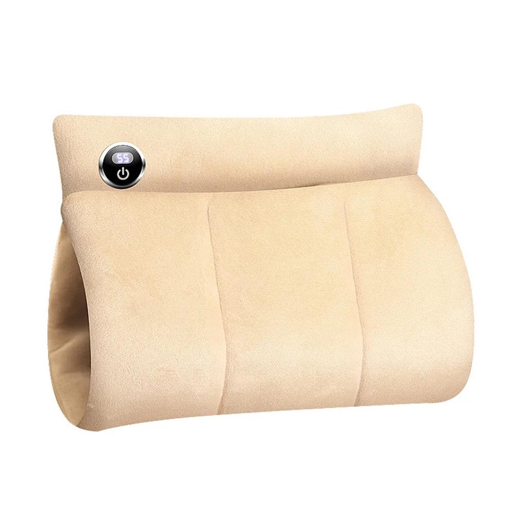 

3 уровня USB 5 В Зимняя грелка для рук Графеновая электрическая грелка, Портативный обогреватель, Многофункциональная электрическая подушка для сиденья Зимний теплый коврик бежевый
