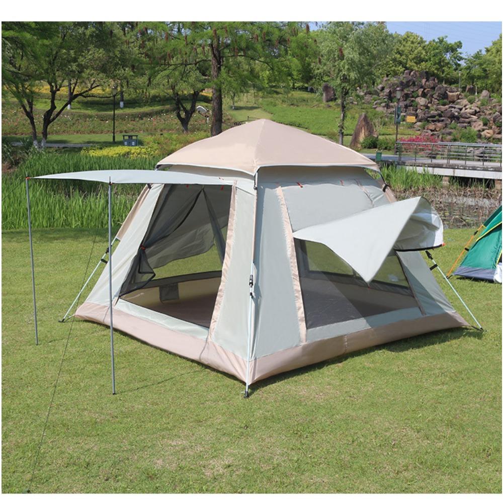 Outdoor Four-Side Tent Family Super Lightweight Automatic Quickly Open Outdoor Tent Beach Camping Tent