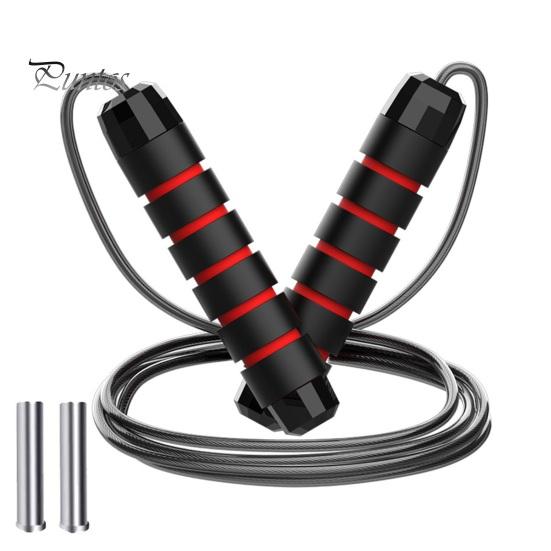 300CM Steel Wire Skipping Rope Adjustable Non-slip Handle Tangle-Free Physical Testing Weight Training Students Kids Adults Fitness Jump Rope
