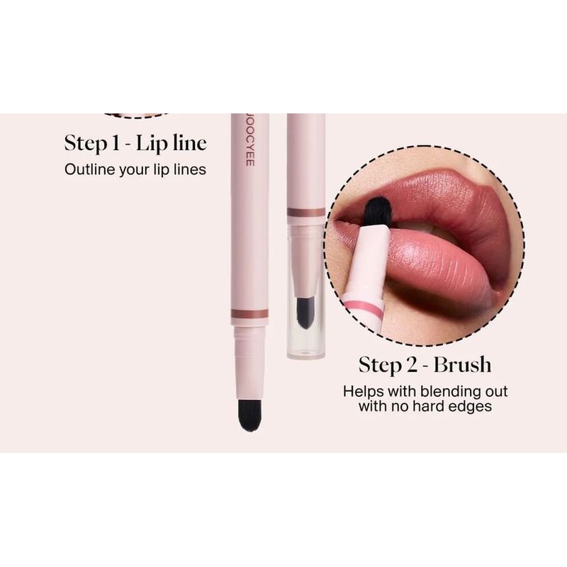 JOOCYEE - Dwustronna konturówka do ust - 3 kolory