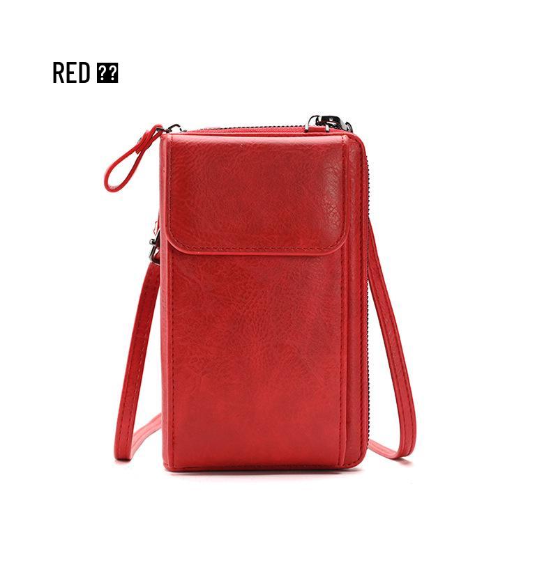 2024 Bestseller Retro Dámská Peněženka & Crossbody Taška na Mobil