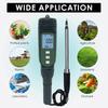 Soil Conductivity Meter With LCD Display For Soil Temperature Monitoring Ideal For Agriculture Gardening