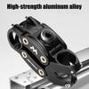 Aluminum Alloy Mountain Bike Stem Shock Absorption Bike Stem Handlebar Extender 90mm for Most Bicycle/Road Bike/MTB/BMX Cycling