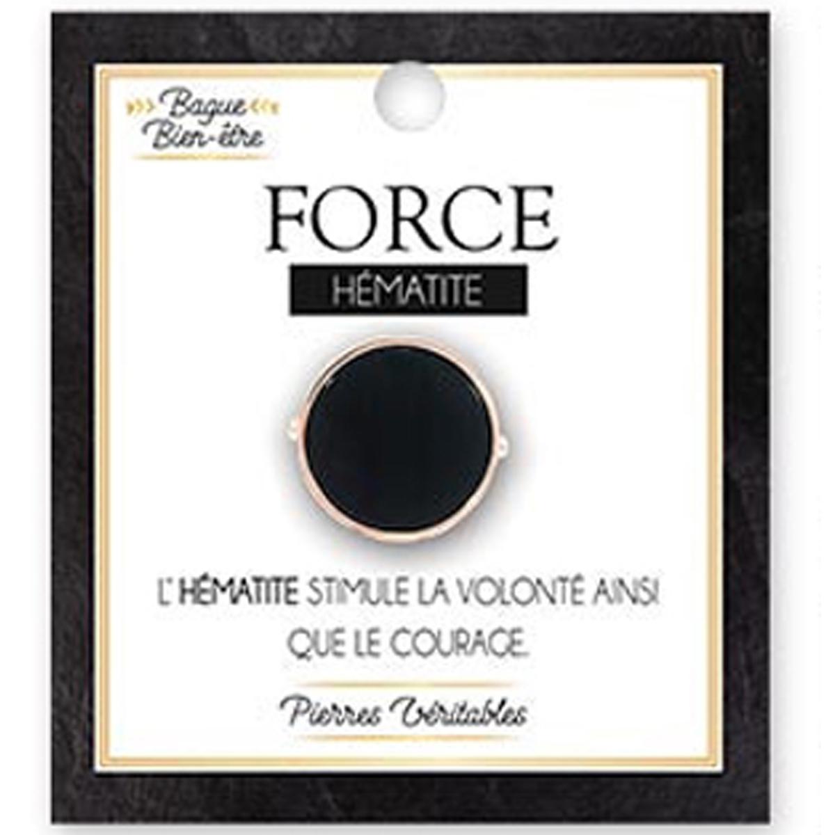 

Les Trésors De Lily [A1940] - Серое оздоровительное кольцо Mineralia (Гематит - Сила) - 15мм