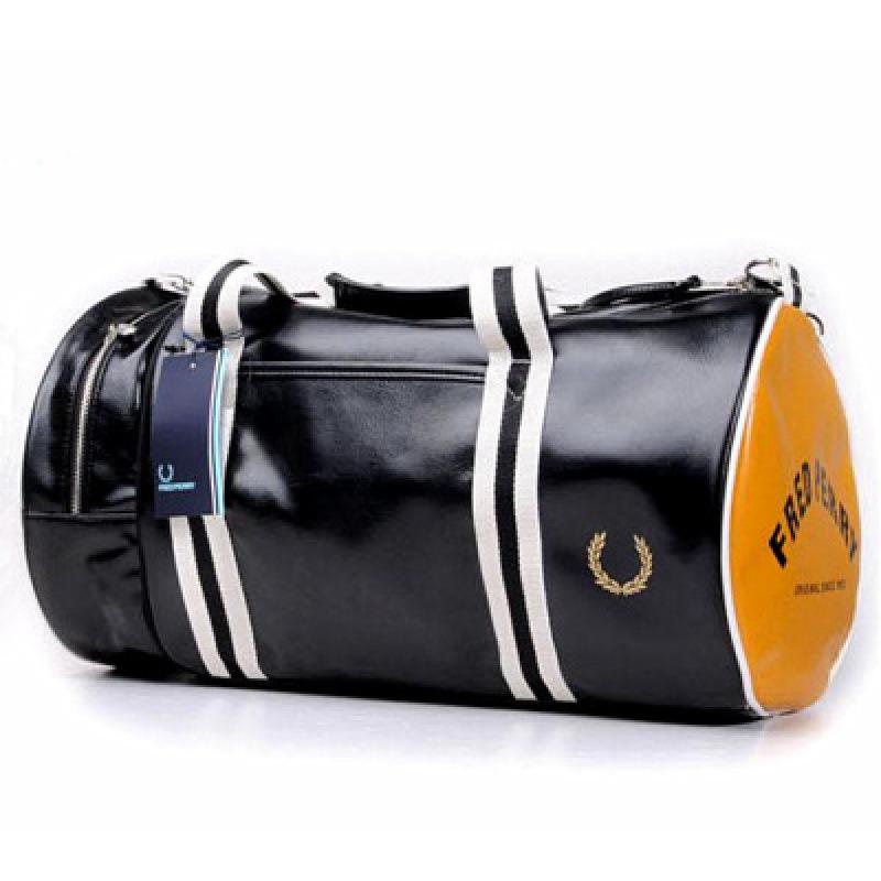 Large Capacity Trendy Travel Handbag: Round Barrel Style for Women & Men - Casual Tote & Gym Sports Bag