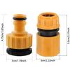 6 Pcs Garden Quick Hose Connector 1/2” End Double Male Hose Coupling Joint Adapter Extender Set For Hose Pipe Tube