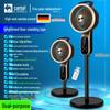 Camel Remote-Controlled Electric Floor Fan with Light and Oscillation