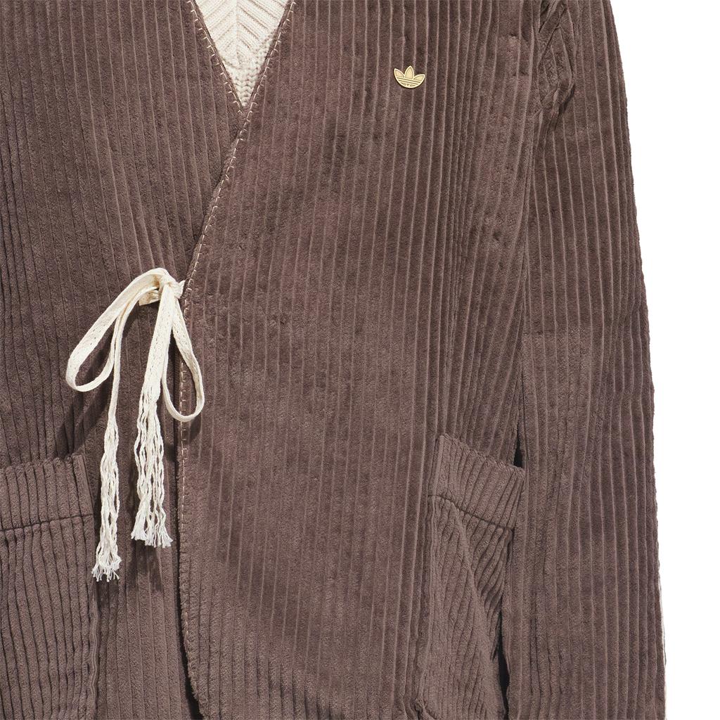 Adidas Originals x Clot by Edison Chen striped corduroy jacket JM2827