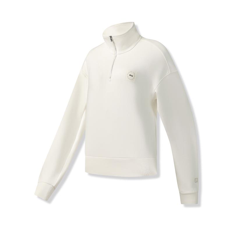 

New FILA Fitness Sweatshirt Women s A11W541207FGY 165/84A/M