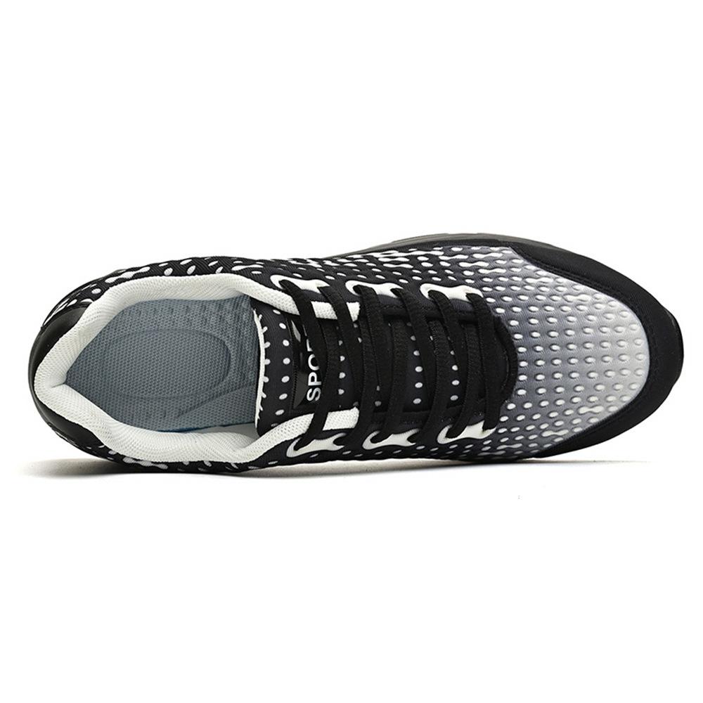 Running Shoes Men's PU Soft Sole Lightweight Air Cushion Men's Shoes Large Size Sports Shoes Autumn and Winter Sports