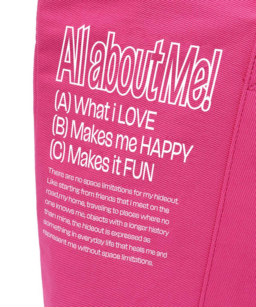 Istkunst [Ikxsuh] Canvas Tote Bag_Pink(Ik2Dmmab43C)