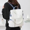 Backpack Female College Students Simple Versatile Backpack Spring and Summer Large Capacity Anti-theft Leisure Travel Bag