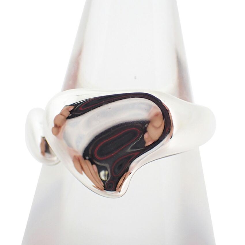 

[Pre-owned] TIFFANY 925 Full Heart Ring / Size 8 / j28-30