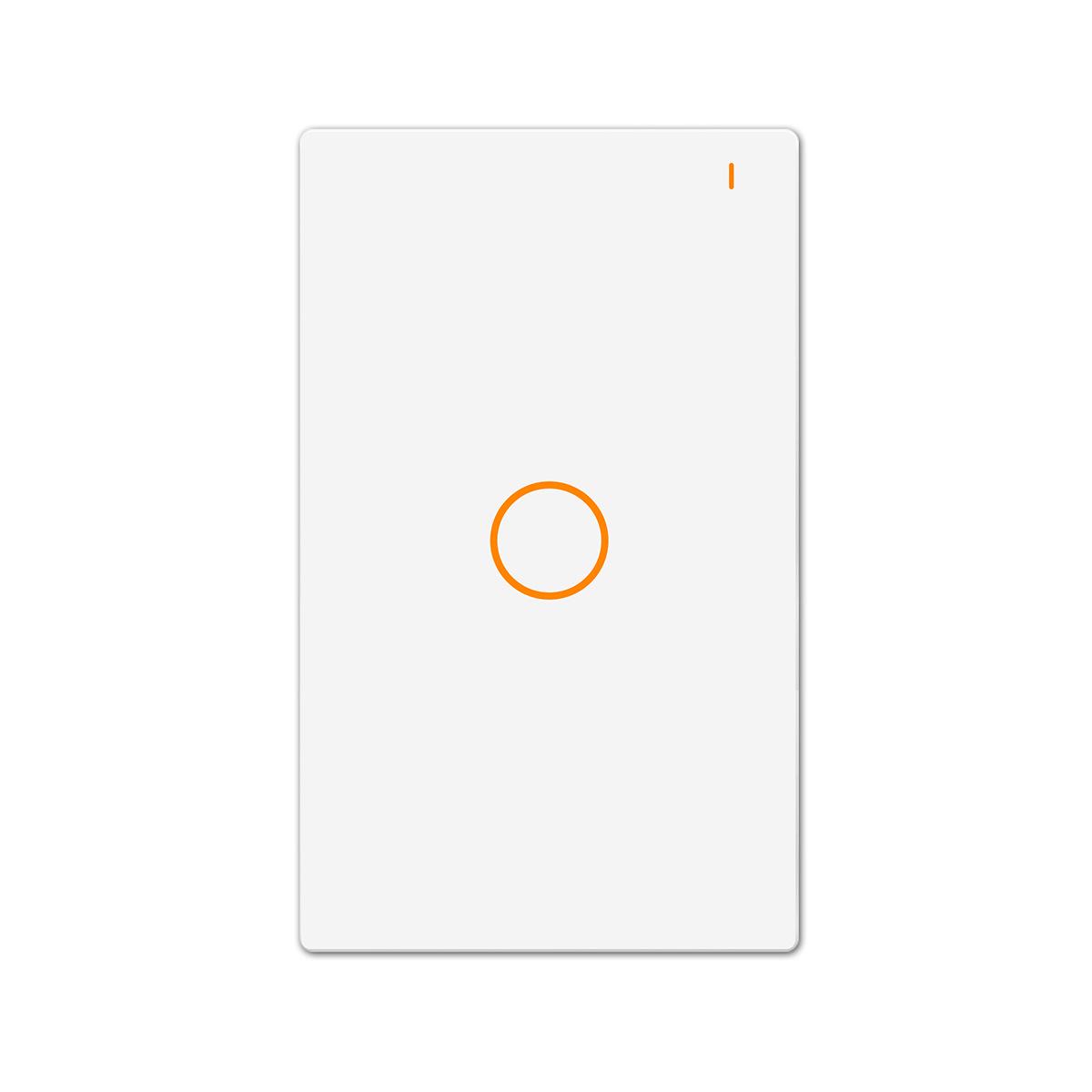 Graffiti WiFi/Zigbee Smart Switch - European Standard, White Button ZigBee 1-gang US