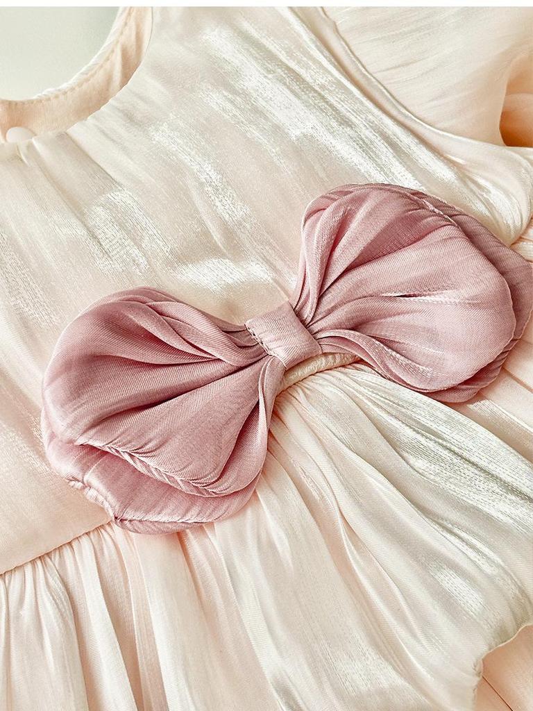 Spring & Autumn Newborn Tutu Bodysuit: Baby Girl Full Moon 100-Day Celebration Dress with Diaper Cover.