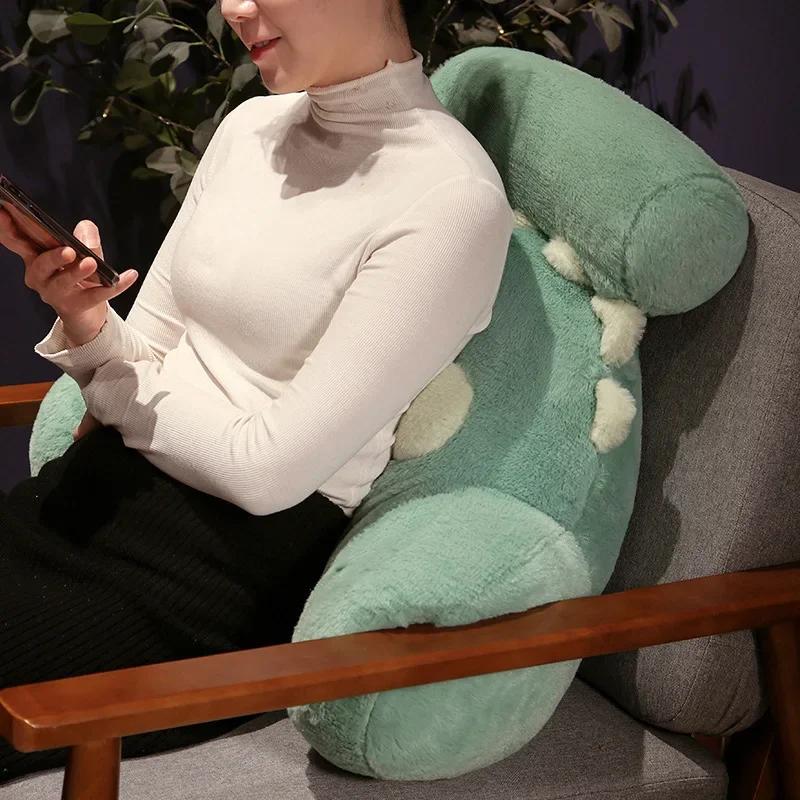 Artifact Bedside Cartoon Rabbit Hair Waist Support Pillow Cushion Office Chair Waist Pillow Pregnant Woman Waist Pillow Cushion