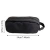 Desktop Storage Korean Stationery Bag Black Solid Color Pencil Pouch  Student