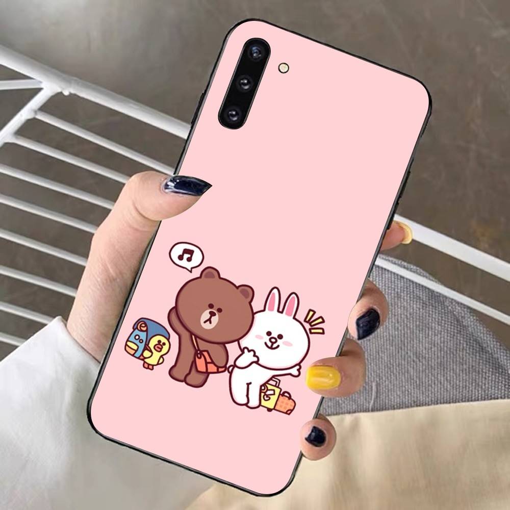 Cartoon Cute C-Cony B-Brown Phone Case For Redmi Note 4 X 5 A 6 7 8 T 9 9S 10 11 11S 11Epro Poco M3 Pro