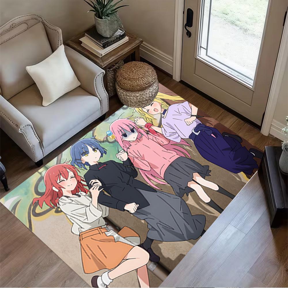 Rock Star Night Floor Mat Design for Living Rooms Study room Playrooms Decorate room Antislip Carpet Decorate Offices Birthday/Christmas Gift