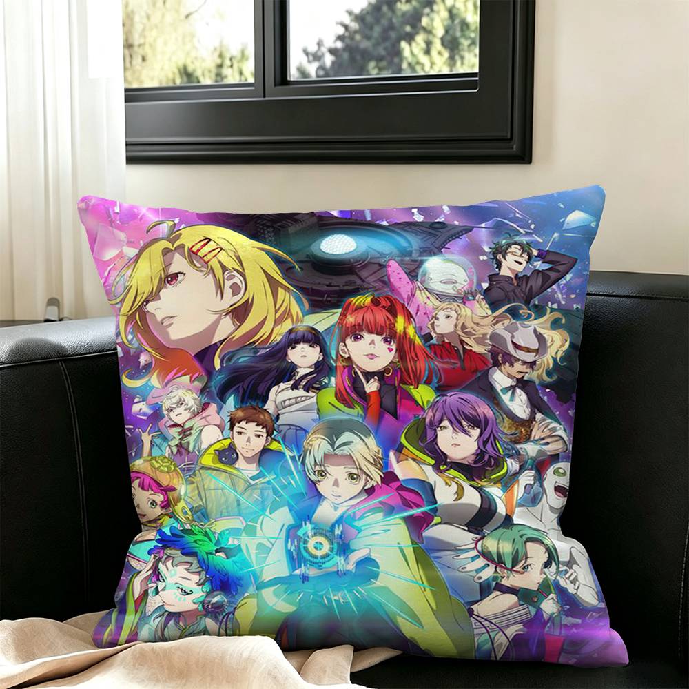 Game GNOSIA Anime Pillow Case Square Double-Sided Sofa Cushion Cover Bedroom Bedside Pillow