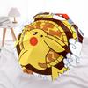 1pc Pikachu Automatic Folding Umbrella, Automatic Folding Umbrella with 8 Ribs, Convenient for Outdoor Use  020