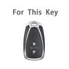 2 Buttons TPU Remote Car Key Shell for Chevrolet Cruze Malibu Camaro Equinox Smart Key Fob Protector Accessories