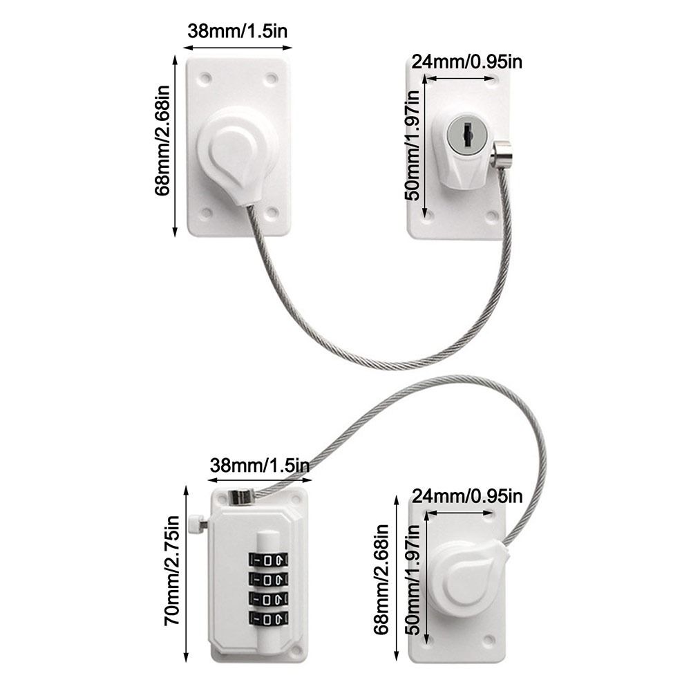 Einklemmschutz-Hand-Baby-Sicherheitsschloss, einstellbar, kein Bohren, Schrankschloss, Kinderschutz, Kühlschranktür, Codeschloss für Zuhause
