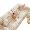 Girly Heart Cotton Embroidered Sofa Cushion Living Room Pure Cotton Sofa Cover Cover Upholstery Back Cover Seat Cushion